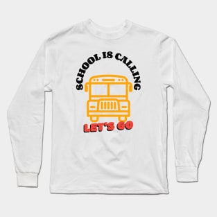 Back To School Long Sleeve T-Shirt